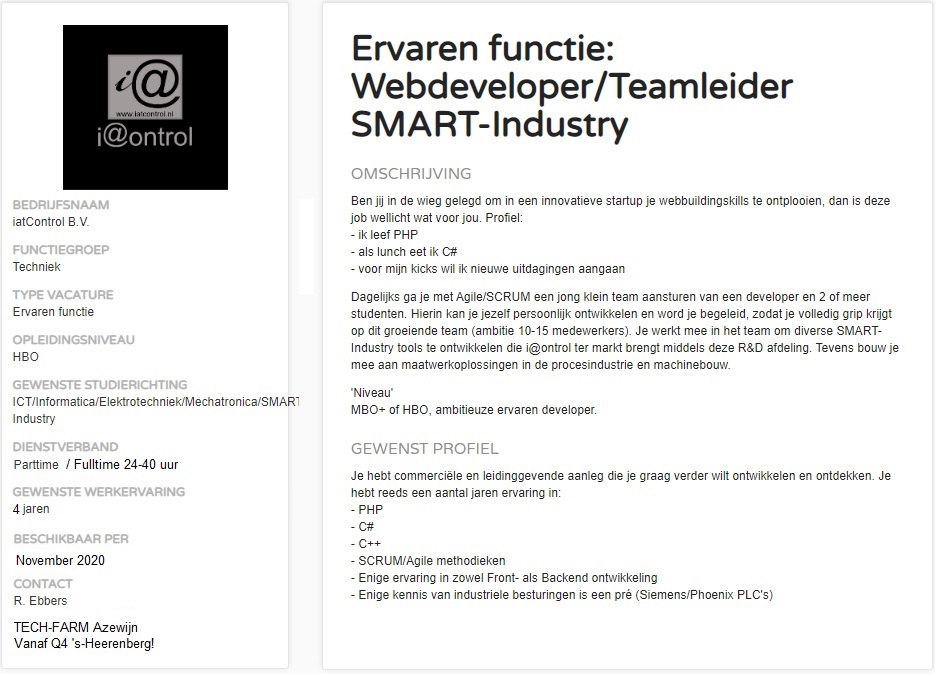 Vacature_Webdeveloper_Teamleider Vacature_Webdeveloper_Teamleider